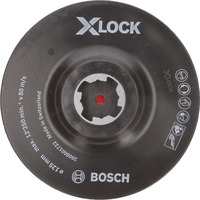 Bosch 2 608 601 722 accesorio para amoladora angular Almohadilla de apoyo, Plato lijador Almohadilla de apoyo, 12,5 cm, Bosch, Negro, 12250 RPM, Plástico