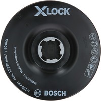 Bosch 2 608 601 724 accesorio para amoladora angular Almohadilla de apoyo, Plato lijador Almohadilla de apoyo, 12,5 cm, Bosch, Negro, 12250 RPM, 1 pieza(s)