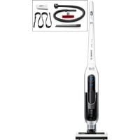 Bosch BBH73260K aspiradora de pie y escoba eléctrica Aspiradora escoba Batería Secar Sin bolsa Blanco, Aspirador vertical blanco/Plateado, Aspiradora escoba, Sin bolsa, Blanco, CE, EAC-Eurasian, UA, Secar, Filtrado