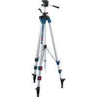 Bosch BT 250 Professional tripode Nivel láser 3 pata(s) Azul, Blanco, Trípodes y accesorios de trípode plateado/Azul, 3 pata(s), Azul, Blanco, 2,5 m, 3,4 kg