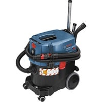 Bosch GAS 35 L SFC+ Professional Negro, Azul 1200 W, Aspiradora en húmedo y en seco azul, Seca y húmeda, Negro, Azul, L, 35 L, 23 L, 19,2 L