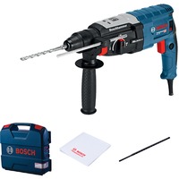 Bosch GBH 2-28 Professional 880 W 900 RPM SDS Plus, Martillo perforador azul/Negro, SDS Plus, Negro, Azul, 6,8 cm, 900 RPM, 3,2 J, 4000 ppm