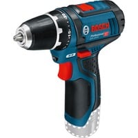 Bosch GSR 12V-15 Professional 650 g Negro, Azul, Rojo, Plata, Taladro/destornillador azul/Negro, Taladro de pistola, Negro, Azul, Rojo, Plata, 1 cm, 1,9 cm, 1 cm, 1 mm