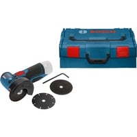 Bosch GWS 10,8-76 V-EC 19500RPM 10.8VNegro, Azul, Rojo amoladora de ángulo inalámbrica, Amoladora angular azul, Sin baterías ni cargador