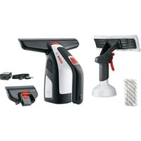 Bosch GlassVAC limpiador eléctrico ventana 0,1 L Negro, Rojo, Plata, Aspiradora de ventanas blanco, Negro, Rojo, Plata, 0,1 L, 35 m², Ión de litio, 3,6 V, 2,17 h