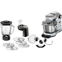 Bosch MUM9DT5S41 robot de cocina 1500 W 5,5 L Plata plateado, 5,5 L, Plata, Giratorio, Tocar, 2,3 L, 2,3 L, 5,5 L