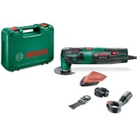 Bosch PMF 250 CES Negro, Verde, Rojo 250 W 20000 OPM, Herramienta multifunción verde, Corte, Lijado, Serrado, Raspado, Negro, Verde, Rojo, 20000 OPM, 15000 OPM, 1,4°, Corriente alterna