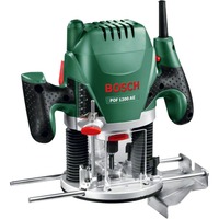 Bosch POF 1200 AE Negro, Verde, Plata 28000 RPM 1200 W, Fresadora verde, Negro, Verde, Plata, 28000 RPM, 11000 RPM, Corriente alterna, 1200 W, 3,4 kg