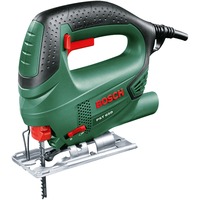 Bosch PST 650 power jigsaws 3100 spm 500 W 1,6 kg, Sierra de calar verde/Negro, Área de agarre superior, Negro, Verde, 45°, Acero, 3100 spm, 6,5 cm