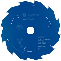 Bosch ‎2608644502 hoja de sierra circular 16 cm 1 pieza(s) Punta de carburo de tungsteno (TCT), 16 cm, Bosch, 160 g, 1 pieza(s)