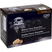 Bradley Bizcochos de nuez pecana, 120 piezas, Madera ahumada 
