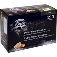 Bradley Bizcochos de roble, 120 piezas, Madera ahumada 