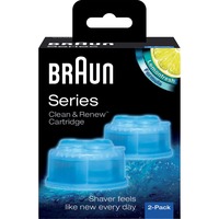 Braun CCR2 Cartucho de limpieza Cartucho de limpieza, Azul, Braun, Braun Clean&Charge, 395 g, 89 mm