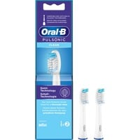 Braun Pulsonic Clean 2 pieza(s) Blanco, Cabezal de cepillo blanco, 2 pieza(s), Blanco, Oral-B, Caja