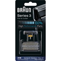 Braun Series 3 BR-KP505, Cabezal de afeitado negro, Cabezal para afeitado, 1 cabezal(es), Negro, Plástico, Metal, Braun, geschikt voor de scheerapparaten 380, 360, 5877, 5874, 5775, 5770, 5715, 5665, 5614, 5612, 5600,...