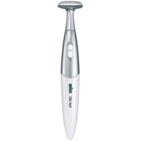 Braun Silk-épil FG 1100 Plata, Blanco, Ladyshaver blanco/Plateado, Plata, Blanco, AAA, Alcalino, 1.5 V, 120 min, 45 mm