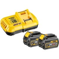 DEWALT DCB118T2-QW cargador y batería cargable Cargador de batería, Conjunto amarillo/Negro, Cargador de batería, Ión de litio, DeWalt, Negro, Amarillo, Ión de litio, 2 pieza(s)