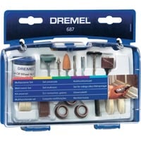 Dremel 26150687JA suministro de pulido para herramienta rotativa Establecer, Conjunto Establecer, Multicolor