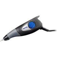 Dremel 290-1 35 W 6000 spm, Grabador negro/Gris, Punta de grabado de carburo, Negro, Azul, Gris, 6000 spm, 7,7 m/s², 86 dB, 97 dB