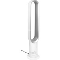 Dyson AM07 Plata, Blanco, Ventilador plateado/blanco, Ventilador sin aspas para el hogar, Plata, Blanco, Piso, ABS sintéticos, 64 dB, 19 cm