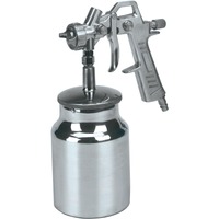 EINHELL Pistola de pintura con copa de succión, Arma de aerosol plateado