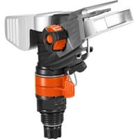 GARDENA Aspersor de impacto, circular y sectorial Premium negro/Plateado, 8137-20