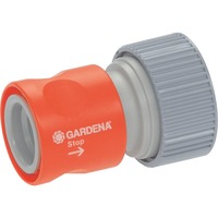 GARDENA Conector de manguera, Embrague naranja/Gris, 2814-20