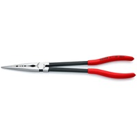 KNIPEX 28 71 280 alicate Alicates de punta fina, Pinza rojo/Negro, Alicates de punta fina, 2,5 mm, 7,65 cm, De plástico, Negro / Rojo, 28 cm