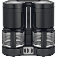 Krups KM8508 Manual Cafetera de filtro 1 L negro, Cafetera de filtro, 1 L, De café molido, 2200 W, Negro