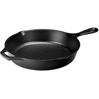 Lodge L8SK3 Sartén multiuso, Pan negro, Sartén multiuso, Negro, hierro fundido, hierro fundido, Estados Unidos, 26 cm