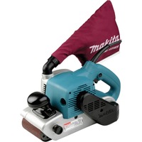 Makita 9403J lijadora portátil Lijadora de banda azul/Plateado, Lijadora de banda, 500 m/min, Corriente alterna, 164 mm, 353 mm, 211 mm