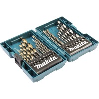 Makita Juego de brocas para metal, piedra y madera, Conjuntos de brocas azul