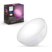 Philips Hue Luz de acento portátil Go, Lámpara blanco, Philips Hue White and Color ambiance Luz de acento portátil Go, Lámpara de mesa inteligente, Bluetooth, Blanco, LED, Bombilla(s) no reemplazable(s), Variable