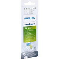 Philips Sonicare Paquete de 4 cabezales de cepillado sónicos estándar, Cabezal de cepillo blanco, 4 pieza(s), Blanco, Medio, Múltiples ajustes, 2 año(s)