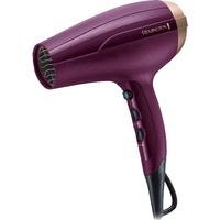 Remington D5219 Púrpura 2300 W, Secador de pelo violeta, Púrpura, Con agujero en la empuñadura para colgar, 2300 W