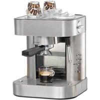 Rommelsbacher EKS 2010 cafetera eléctrica Semi-automática Máquina espresso 1,5 L, Cafetera espresso acero fino, Máquina espresso, 1,5 L, De café molido, 1275 W, Acero inoxidable