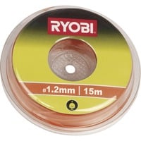 Ryobi RAC100 Accesorios para cortabordes y desbrozadoras, Hilo de Mackie verde, Naranja, 15 m, 1 pieza(s)