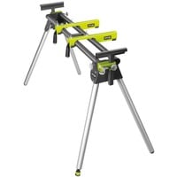 Ryobi RLS02 banco de trabajo para ingletadora 4 pata(s) Negro, Verde, Plata, Soporte plateado/Amarillo, 181 kg, 2,16 m, Metal, 4 pata(s), Negro, Verde, Plata, 15,9 kg