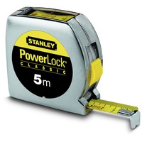 Stanley 0-33-932 cinta métrica 5 m Acero inoxidable plateado/Amarillo