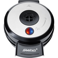 Steba WE 20 VOLCANO (black) 4waffle(s) 700W Negro gofrera negro/Plateado, 210 mm, 270 mm, 155 mm, 1,9 kg, 700 W