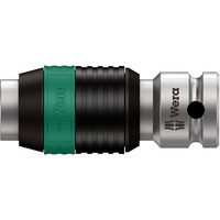 Wera 8784 A1, Adaptador cromado/Negro