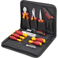Wiha Best of VDE juego de herramientas para electricistas, Kit de herramientas rojo/Amarillo