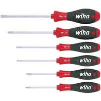 Wiha Juego de destornilladores SoftFinish, 6 piezas negro/Rojo