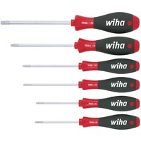 Wiha Juego de destornilladores SoftFinish, 7 piezas negro/Rojo