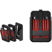 Wiha Juego de puntas slimBit electric, Conjuntos de bits rojo