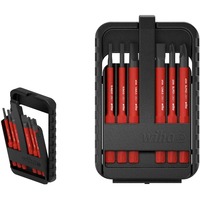 Wiha Juego de puntas slimBit electric, hexagonal redondo, Conjuntos de bits rojo