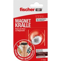 fischer GOW garra magnética, Imán plateado