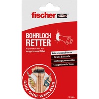 fischer GOW salvador de orificios de perforación, 10 piezas, Mortero gris claro