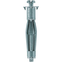 fischer Taco metálico para cavidades HM 5x65 S B, Pasador plateado