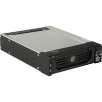 ICY BOX IB-138SK-B-II Panel de instalación Negro, Chasis intercambiable negro, Panel de instalación, Negro, 2.5", SATA, Aluminio, 1 Ventilador(es), Minorista